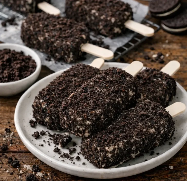 Oreo Protein Ice Cream Bars (Low Carb High Protein Dessert)