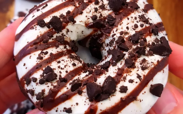 High Protein Cookies and Cream Oreo Donuts