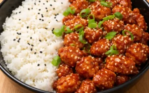 High Protein Crispy Korean Popcorn Chicken