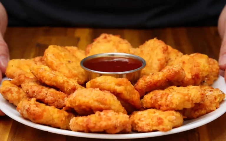 Easy High Protein Crispy Chicken Nuggets