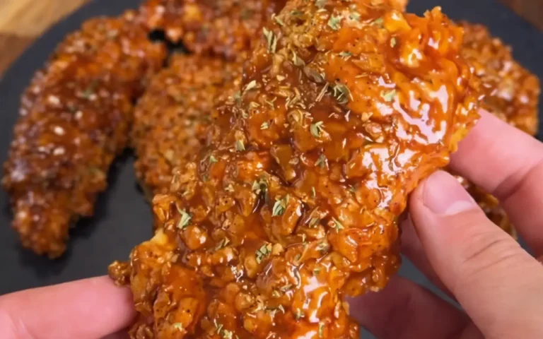 Healthy Honey Garlic Chicken Tenders