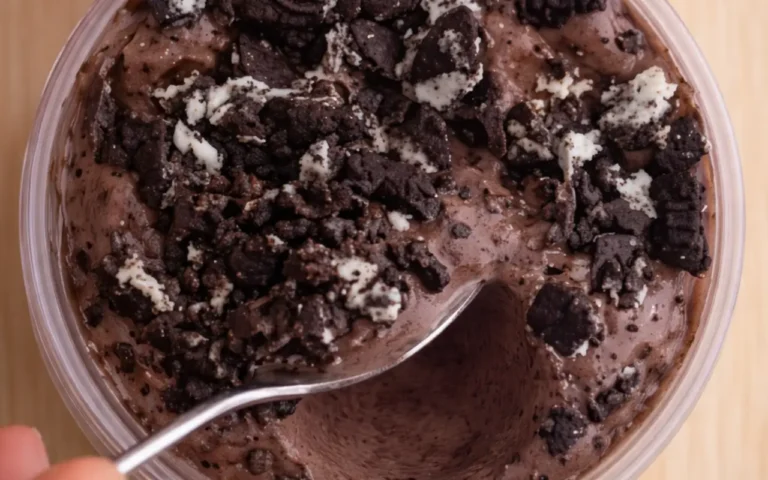 Oreo Cereal Milk Protein Ice Cream