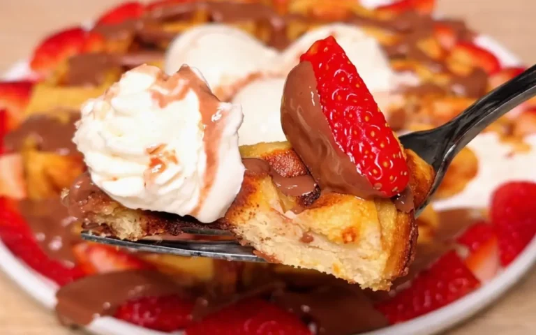 Strawberry Breakfast Waffle ( High-Protein )