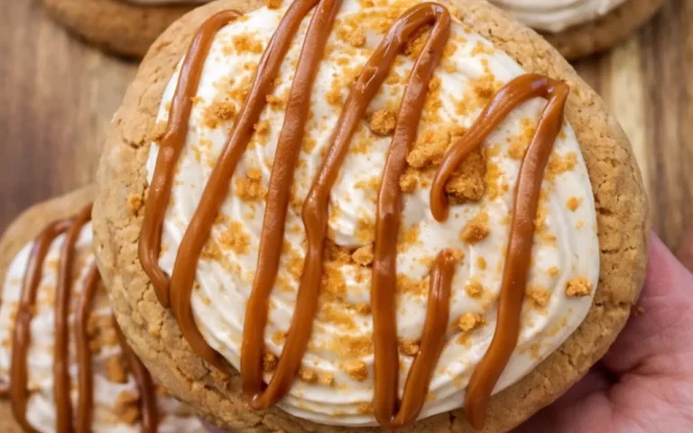 High Protein Loaded Biscoff Cookies