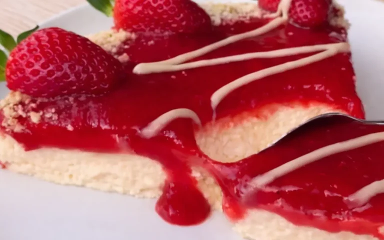 Low Calorie Strawberry Cheesecake