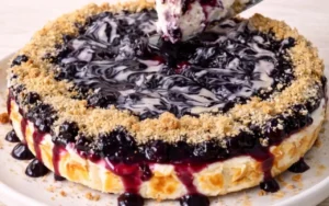 Low Calorie Blueberry Cheesecake