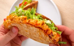 High Protein Buffalo Chicken Chalupas