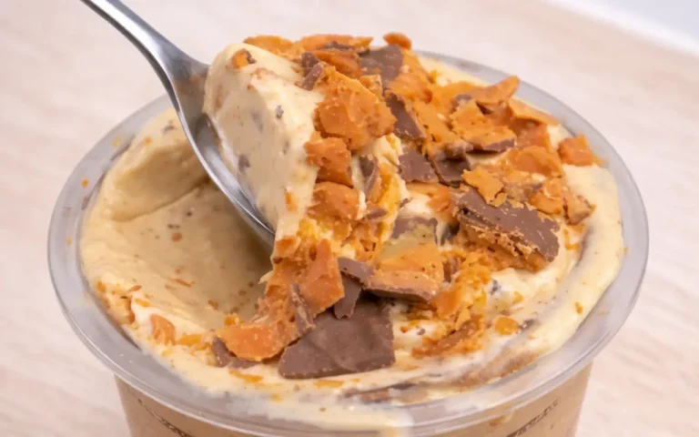 Butterfinger Protein Ice Cream