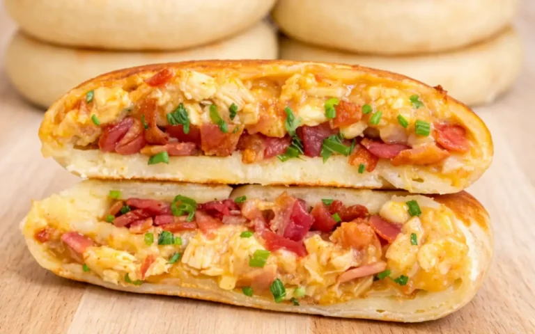 High Protein Chicken Bacon Ranch Hot Pockets