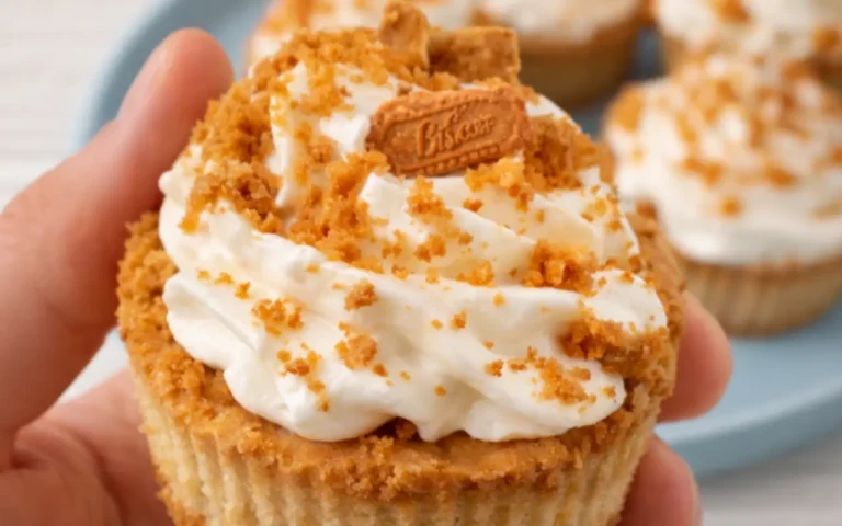 Biscoff Mini Protein Cheesecakes
