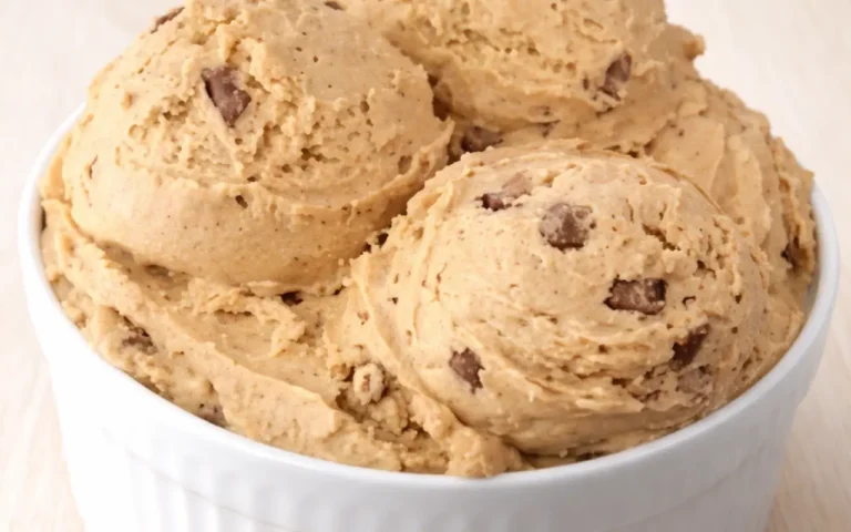 Blended Overnight Proats Chocolate Chip Cookie Dough