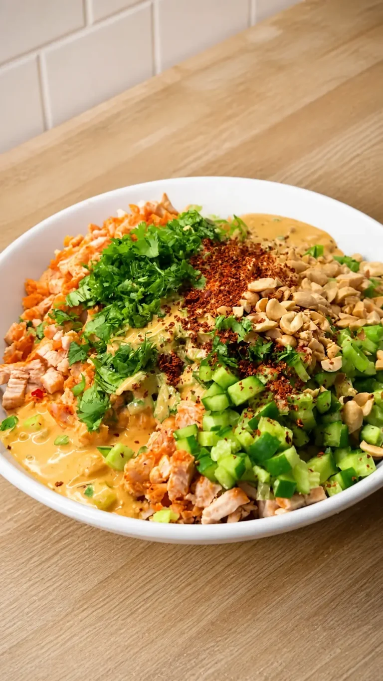 Korean BBQ Chicken Salad