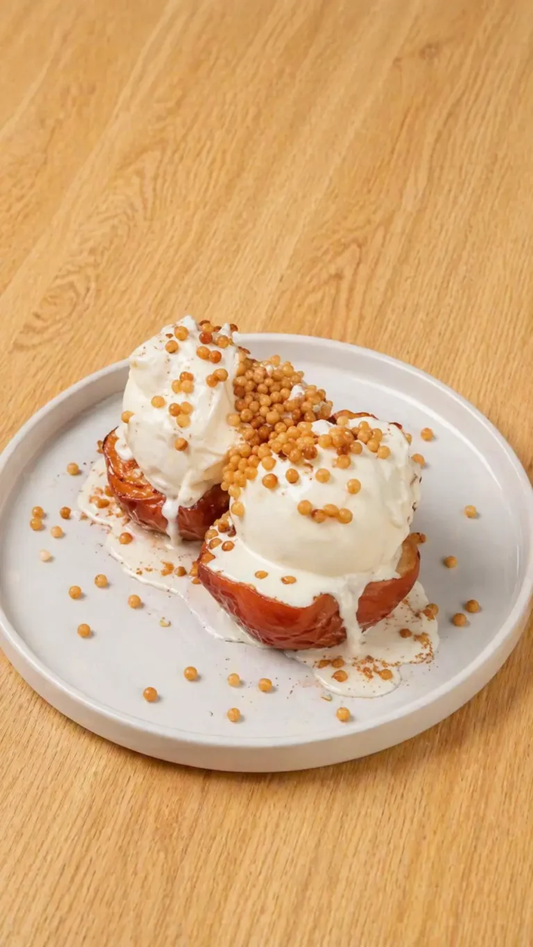 Easy High Protein Apple Dessert